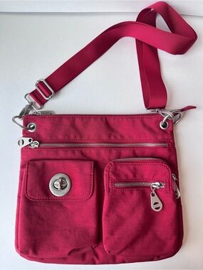 Baggallini Red Crossbody Travel Bag